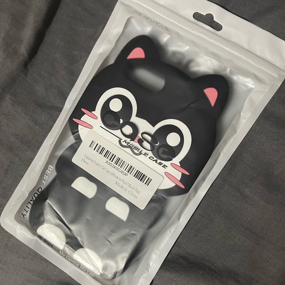 Cute Black Cat Phone Case